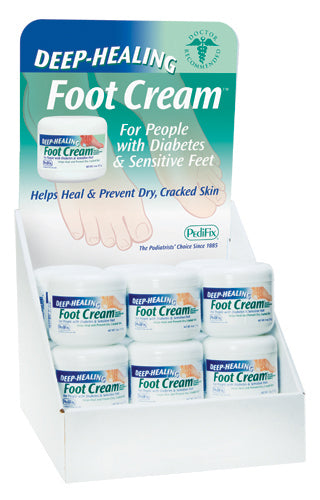 Deep-Healing Foot Cream Display (Foot Sprays, Balm, Lotions) - Img 1