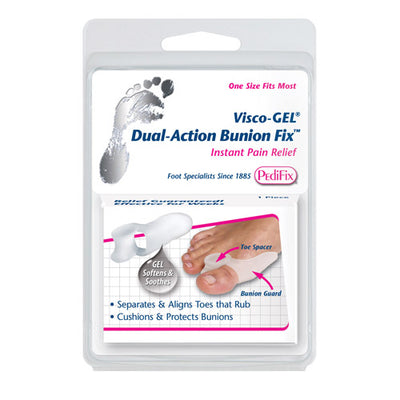 Visco-GEL Dual-Action Bunion Fix (Bunion Bedder,Shield,Regulator) - Img 2