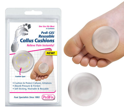 Pedi-GEL Reusable Callus Cushions (Callous, Corn & Wart Removers) - Img 1