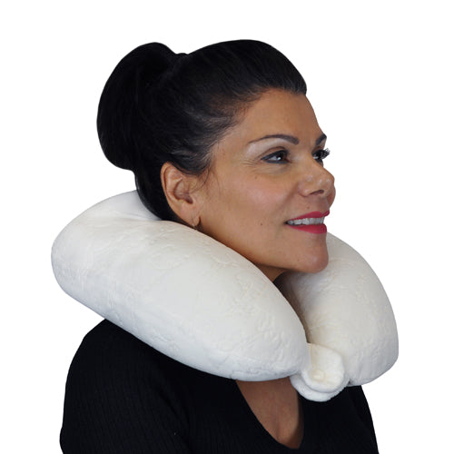 Memory Foam Travel Pillow (Cervical Pillows/Covers) - Img 2