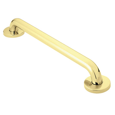 Moen Grab Bar  24  SecureMount Polished Brass Concealed Screw (Grab Bars/Accessories) - Img 1