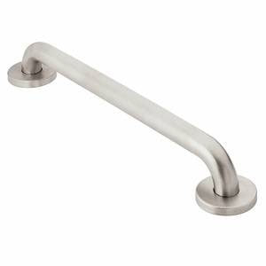 Moen Grab Bar  16  SecureMount Peened  Concealed Screws (Grab Bars/Accessories) - Img 1