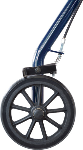 Rollator  Steel  6  Wheels Blue  300 lb. Weight Cap (Rollators) - Img 4