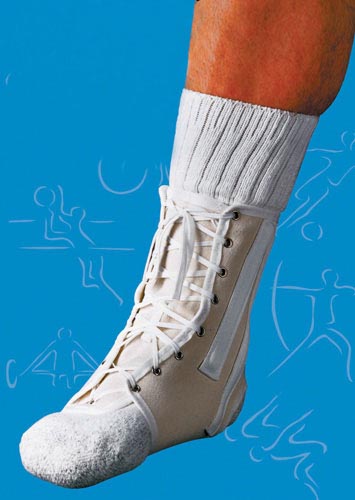 Ankle Splint Lace-Up Canvas Small Sportaid (Ankle Braces & Supports) - Img 1