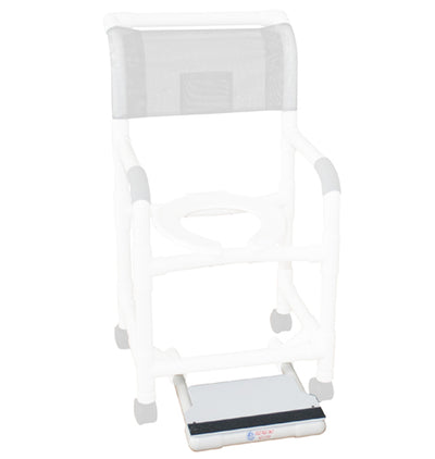 Sliding Footrest only for MJM Shower Chairs / Commodes (Recl Bath Chairs/Accessories) - Img 1