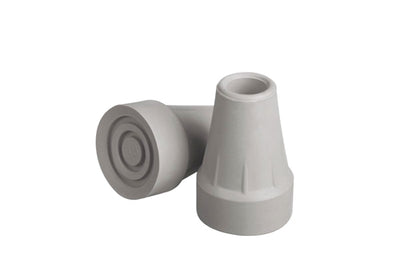 Crutch Tips (Super) Grey Pair (Mfgr #00842)  Case/8 pr (Crutch - Accessories) - Img 1