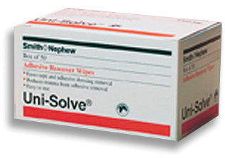 Uni-Solve Adhesive Remover Wipes  Bx/50 (Tape Remover & Skin Protectors) - Img 1