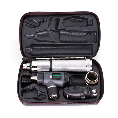 W/A Macroview Otoscope Set Halogen 3.5v in Hard Case