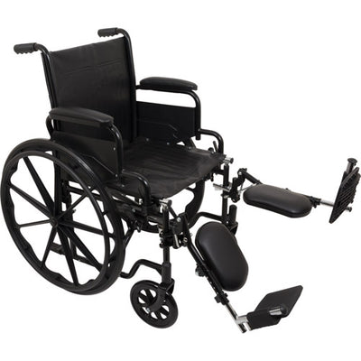 ProBasics K1 Ltwt Wheelchair 18 x16  Seat  Flip DA  ELR (Wheelchairs - Standard) - Img 1