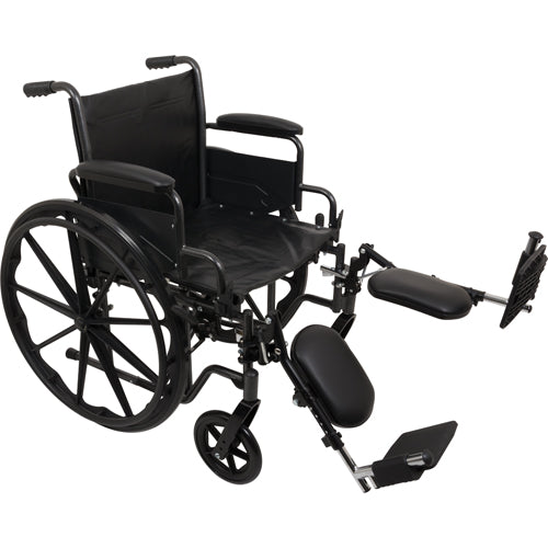 K2 Wheelchair 16 x16   Removbl Desk Arms  Elevating Legrests (Wheelchairs - Standard) - Img 1