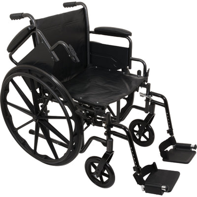 K2 Wheelchair 18 x16   Removbl Desk Arms Swing Away Footrests (Wheelchairs - Standard) - Img 1