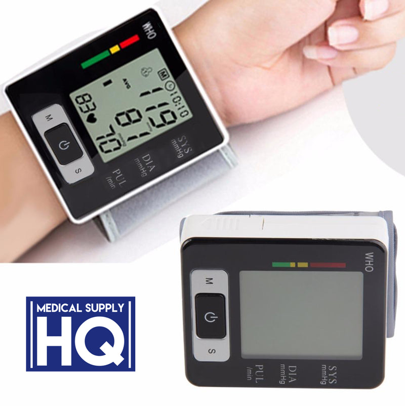 Wrist Blood Pressure Monitor for Diastolic and Systolic BP Reading at Home 1