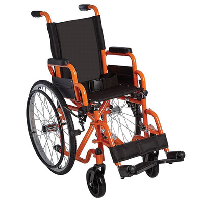 Ziggo Wheelchair Lightweight Folding  12   Orange (Wheelchairs - Standard) - Img 1