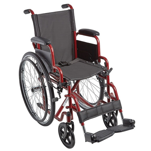 Ziggo Wheelchair Lightweight Folding  14   Red (Wheelchairs - Standard) - Img 1