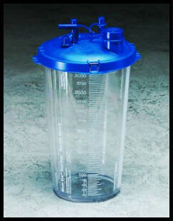 Medi-Vac® Guardian™ Suction Canister, 2000 mL, 1 Each (Suction Canisters and Liners) - Img 1