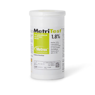 MetriTest™ 1.8% Glutaraldehyde Concentration Indicator, 1 Bottle of 60 (Cleaners and Solutions) - Img 3