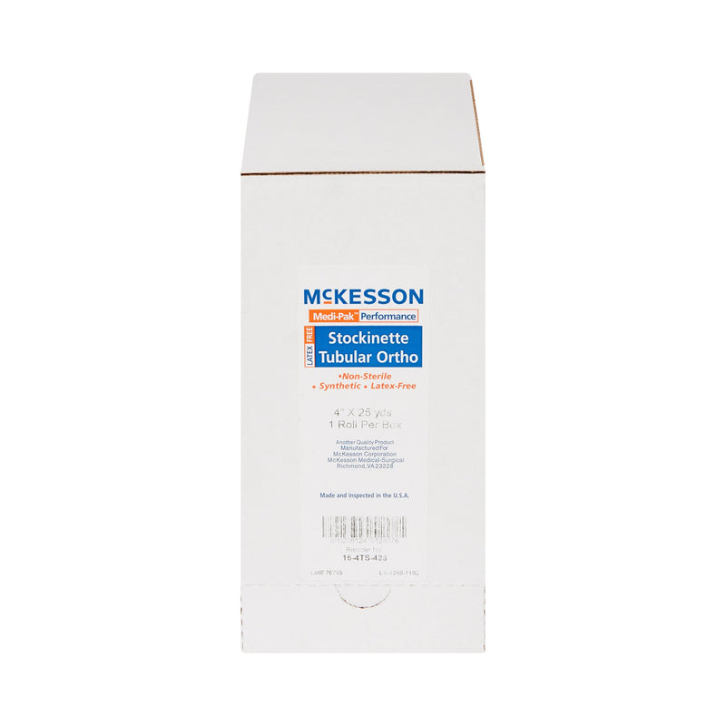 McKesson White Polyester Tubular Stockinette, 4 Inch x 25 Yard, 1 Case of 10 (Casting) - Img 8