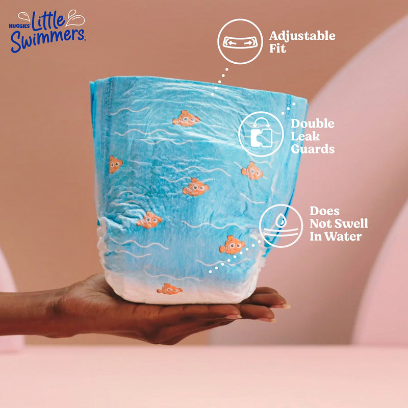 Huggies® Little Swimmers® Swim Diaper, Medium, 1 Case of 88 () - Img 3