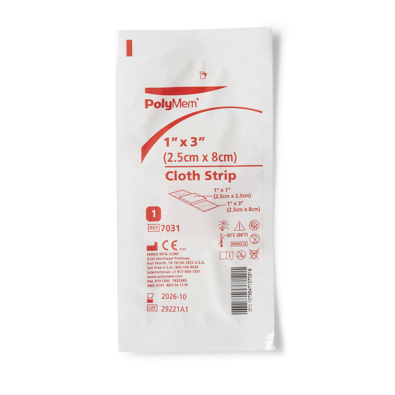 PolyMem Dressing | 5 x 5 inch Non-Adhesive | Box/15