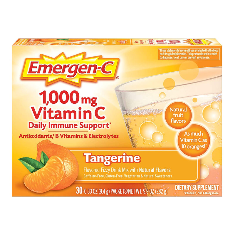 Emergen-C® Daily Immune Support, Tangerine, 1 Box of 30 (Nutritionals) - Img 6