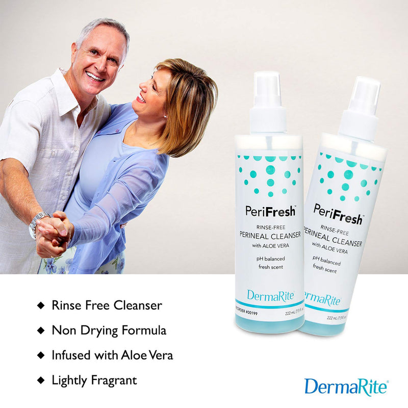 DermaRite Industries PeriFresh Rinse-Free Perineal Wash</strong, 1 Each (Skin Care) - Img 3