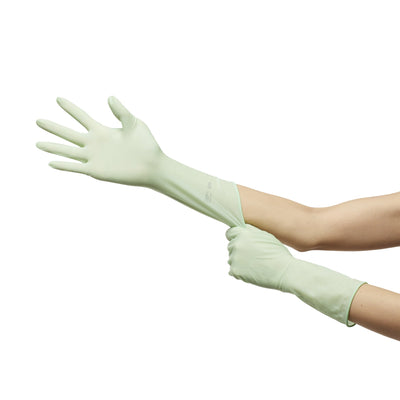 Gammex® Non-Latex PI Green Polyisoprene Surgical Glove, Size 6.5, Light Green, 1 Case of 200 () - Img 4