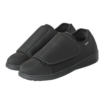 Silverts® Ultra Comfort Flex Hook and Loop Closure Shoe, Size 11, Black, 1 Pair (Shoes) - Img 1