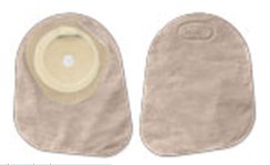 Premier™ One-Piece Closed End Beige Colostomy Pouch, 7 Inch Length, 1-3/16 Inch Stoma, 1 Box of 30 (Ostomy Pouches) - Img 1