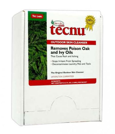 TECNU POISON OAK&IVY CLEANSER 50/BX 6BX/CS (Over the Counter) - Img 1