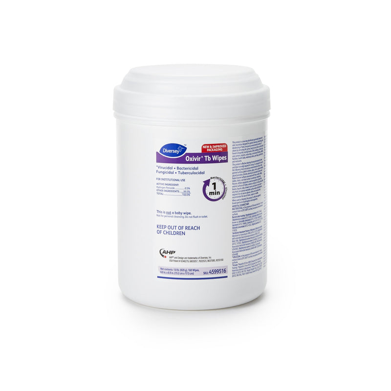 Oxivir® Tb Surface Disinfectant Wipes, 1 Carton of 160 (Cleaners and Disinfectants) - Img 1