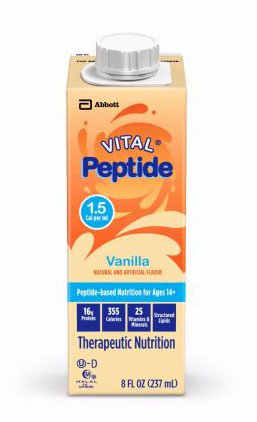 Vital® Peptide 1.5 Vanilla Oral Supplement, 8 oz. Carton, 1 Each (Nutritionals) - Img 1