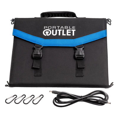 Portable Outlet Solar Panel Charger, 1 Each () - Img 1