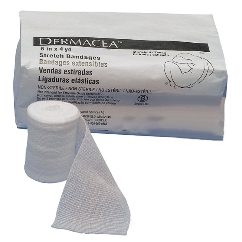 Dermacea™ Sterile Conforming Bandage, 6 Inch x 4 Yard, 1 Bag (General Wound Care) - Img 1