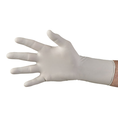 Sterling-Xtra® Extended Cuff Length Exam Glove, Small, Gray, 1 Case of 10 () - Img 4