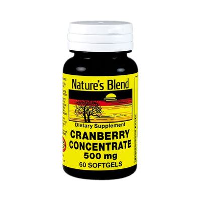 Nature's Blend Cranberry Concentrate Herbal Supplement, 1 Bottle (Over the Counter) - Img 1