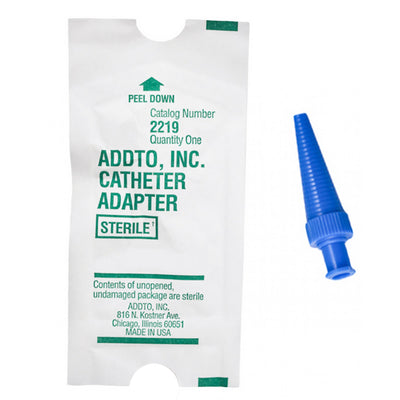 Addto Catheter / Syringe Adapter, 1 Each (IV Therapy Accessories) - Img 1