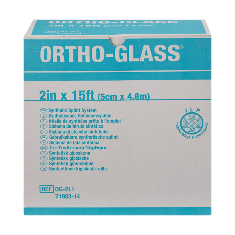 Ortho-Glass® Splint Roll, White, 2 Inch x 5 Yard, 1 Case of 2 (Casting) - Img 2