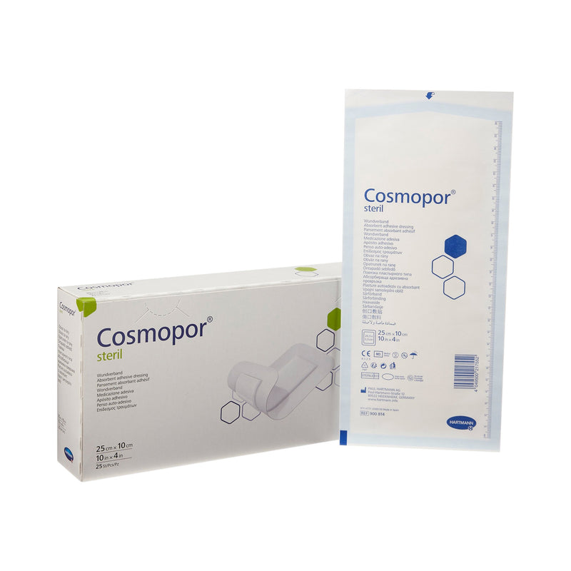 Cosmopor® Adhesive Dressing, 4 x 10 Inch, 1 Case of 200 (General Wound Care) - Img 1