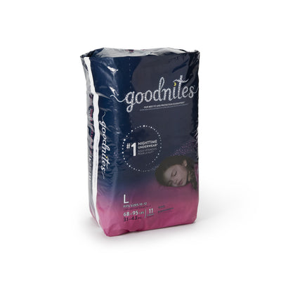 GoodNites® Absorbent Underwear, Large, 11 per Pack, 1 Case of 44 () - Img 4