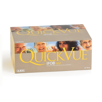 QuickVue® iFOB Rapid Test Kit, Fecal Occult Blood Test (iFOB or FIT), 1 Kit of 20 (Test Kits) - Img 1