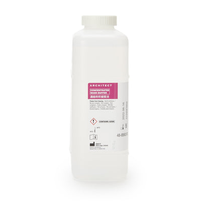 Architect™ Wash Reagent for use with Architect ci8200 / i1000SR / i2000 / i2000SR Analyzers, Concentrated Wash Buffer, 1 Box of 4 () - Img 1