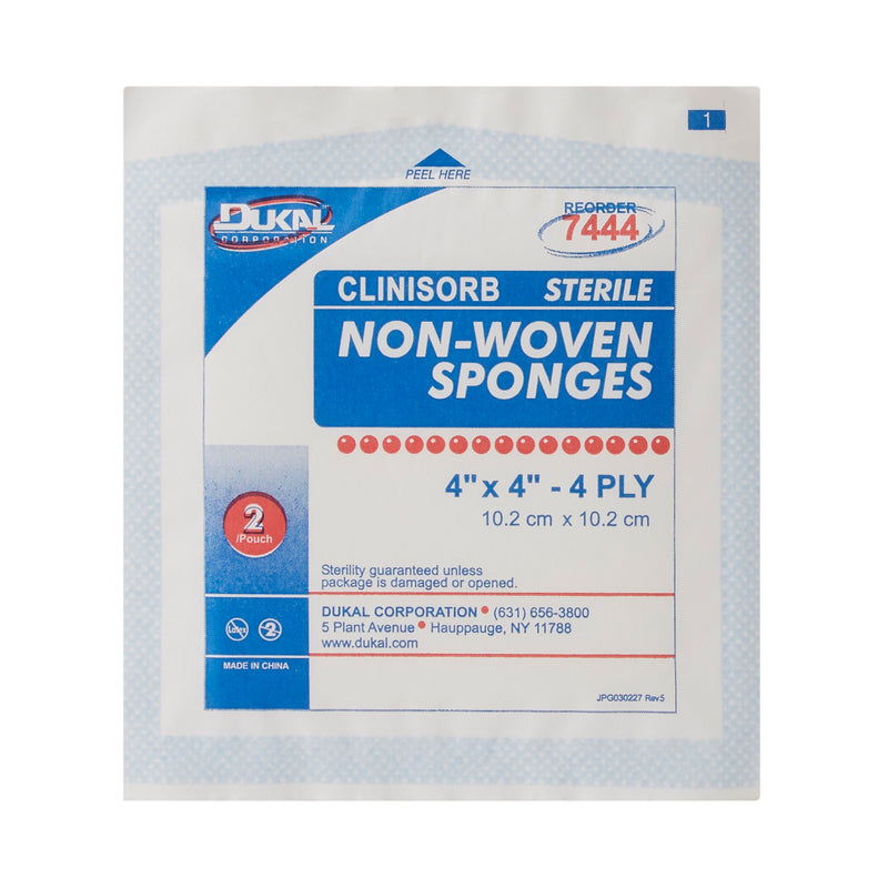 Clinisorb Sterile Nonwoven Sponge, 4 x 4 Inch, 1 Box of 50 (General Wound Care) - Img 4