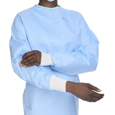 AERO BLUE Surgical Gown with Towel, Large, 1 Case of 32 (Gowns) - Img 4