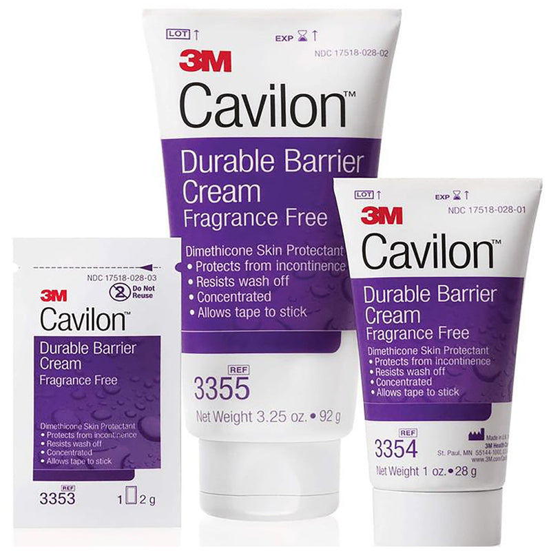 3M Cavilon Barrier Cream, 3.25 oz Tube, Unscented, Hypoallergenic, 1 Each (Skin Care) - Img 2
