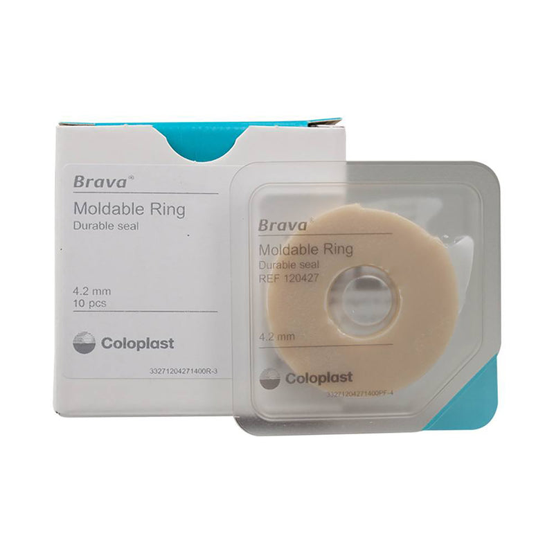 Coloplast Brava Ostomy Ring, Moldable, Durable, Alcohol-Free, 4.2 mm, 1 Box of 10 (Barriers) - Img 1