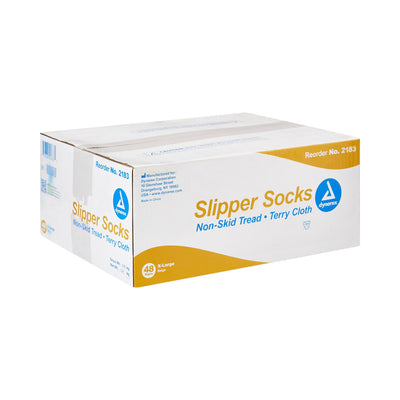 Soft Sole Slipper Socks, X-Large, 1 Each (Slippers and Slipper Socks) - Img 3