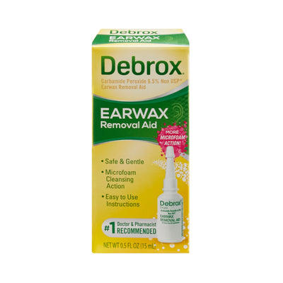 Debrox® Earwax Removal Aid, 0.5 Fl. Oz., 1 Each (Over the Counter) - Img 2