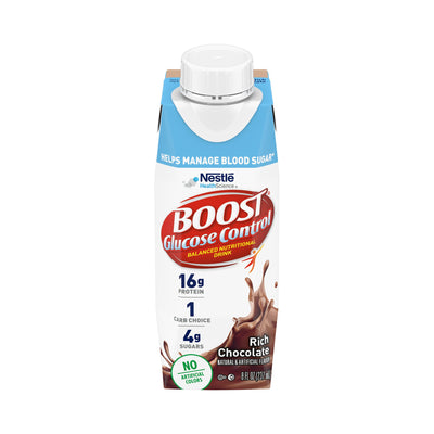 Boost® Glucose Control Chocolate Oral Supplement, 8 oz. Carton, 1 Case of 24 (Nutritionals) - Img 1