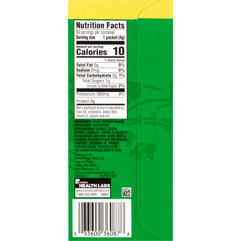 Herb-Ox® Chicken Bouillon Sodium Free Instant Broth, 1 Case of 300 (Nutritionals) - Img 4