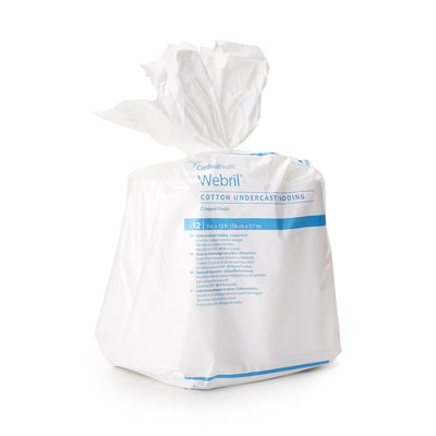 Webril Undercast Cotton Cast Padding, Nonsterile, 6 Inch x 4 Yard, 1 Bag of 6 (Casting) - Img 3